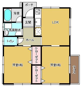 detached 茨城県鉾田市新鉾田２丁目２－７ ファミリア１０３