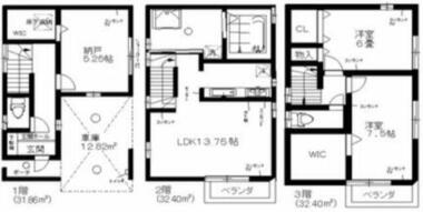 間取り：211062218462