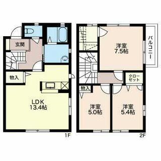 間取り：224007610194