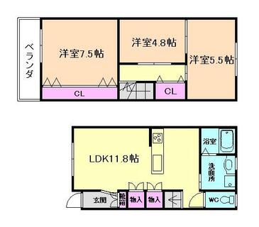 間取り：227102524173