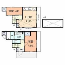 東山田住宅 101 ｜ 神奈川県横浜市都筑区東山田３丁目（賃貸一戸建2LDK・--・59.20㎡） その2