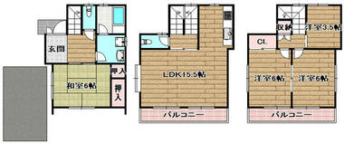 間取り：227102627652