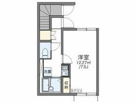 埼玉県さいたま市中央区上落合６丁目（賃貸アパート1K・1階・23.68㎡） その2