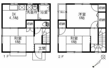 間取り：234041797272