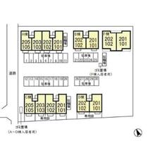 ピア　Ａ・Ｃ棟 A105 ｜ 千葉県松戸市五香７丁目（賃貸アパート1LDK・1階・50.42㎡） その3