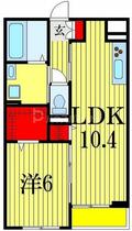 千葉県市川市堀之内４丁目（賃貸アパート1LDK・1階・43.48㎡） その2