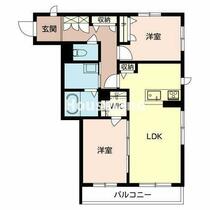 Ｔｏｕｒｎｓｏｌ  ｜ 和歌山県和歌山市鷹匠町２丁目（賃貸アパート2LDK・2階・58.46㎡） その2