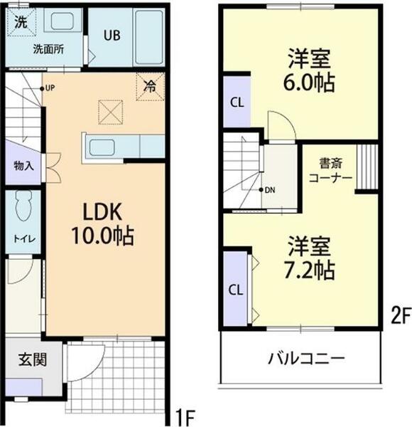 apartment 茨城県つくば市研究学園５丁目５－１３ ファースト・ラフィーネ・学園１Ｆ