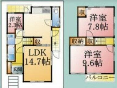 間取り：228058410762