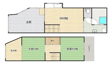 間取り：227102660138