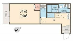 メグリオ新松戸Ⅱ 201 ｜ 千葉県松戸市新松戸３丁目（賃貸アパート1K・2階・25.36㎡） その2