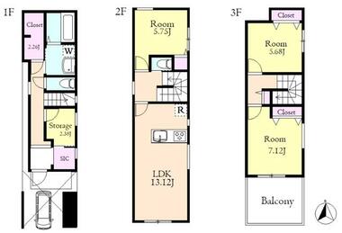 間取り：213140886735