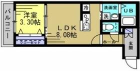 ＡＪ南柏ＳｏｕｔｈⅡ  ｜ 千葉県柏市豊四季（賃貸アパート1LDK・2階・30.38㎡） その2