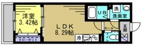 Ｃｒｅｓｔ  ｜ 千葉県松戸市根本（賃貸アパート1LDK・1階・30.08㎡） その2