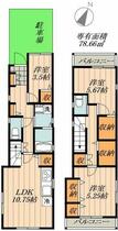 東京都足立区千住桜木１丁目（賃貸一戸建3LDK・--・78.66㎡） その2