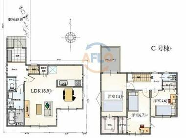 間取り：227102558980