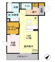 Ｉ．ヴィレッジ　ＥＡＳＴ 106 ｜ 埼玉県さいたま市見沼区東大宮７丁目（賃貸アパート1LDK・1階・35.32㎡） その2