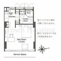 東京都港区港南４丁目（賃貸マンション1R・18階・29.59㎡） その2