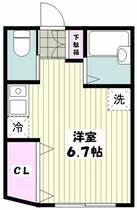 フォルトゥーナ港北  ｜ 神奈川県横浜市港北区篠原東３丁目（賃貸アパート1R・1階・17.30㎡） その2