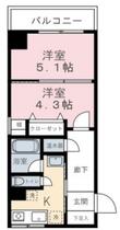 ジュウエル秋葉原  ｜ 東京都台東区浅草橋５丁目（賃貸マンション2K・7階・26.56㎡） その2