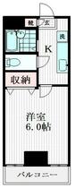 Ｋ・Ｓ・Ｍヴァーチュ  ｜ 神奈川県川崎市中原区下沼部（賃貸マンション1K・3階・20.12㎡） その2