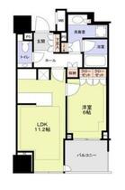 パークコートザ・三番町ハウス 207 ｜ 東京都千代田区三番町（賃貸マンション1LDK・2階・46.29㎡） その2