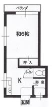 桜台ハイツ  ｜ 東京都練馬区桜台１丁目（賃貸アパート1K・2階・20.00㎡） その2