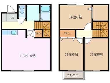 間取り：224007608607