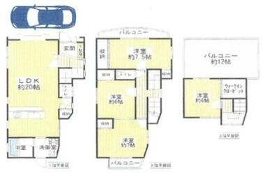 間取り：227103004536