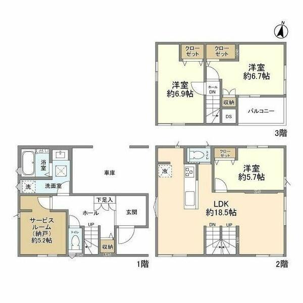 detached 東京都国分寺市高木町２丁目

地図を見る