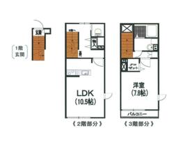 エルスタンザ西巣鴨  ｜ 東京都豊島区西巣鴨４丁目（賃貸マンション1LDK・2階・53.20㎡） その2