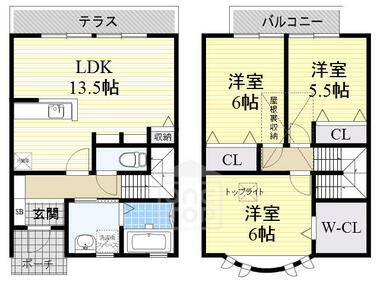 間取り：227102829600