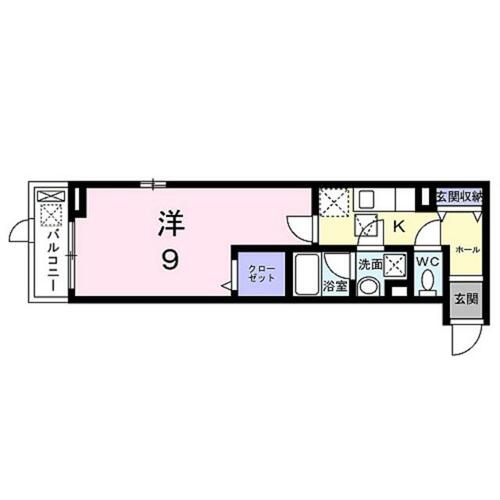 リルーム伏見の間取り