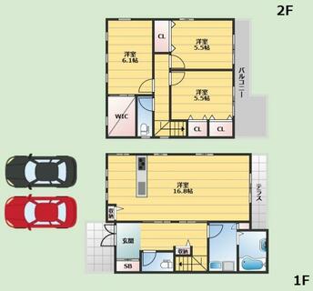 間取り：227103680824