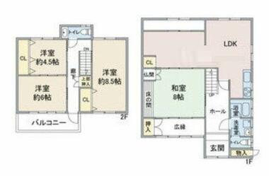 間取り：223039287046