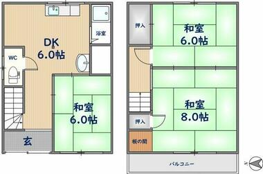 間取り：227101804708