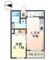 アウローラ本郷町  ｜ 東京都八王子市本郷町（賃貸アパート1LDK・2階・32.47㎡） その2