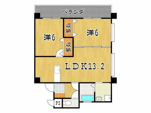 コーポハピネス_間取り_0