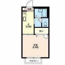ワンブランチ  ｜ 岐阜県土岐市肥田浅野梅ノ木町２丁目（賃貸アパート1K・2階・22.96㎡） その2