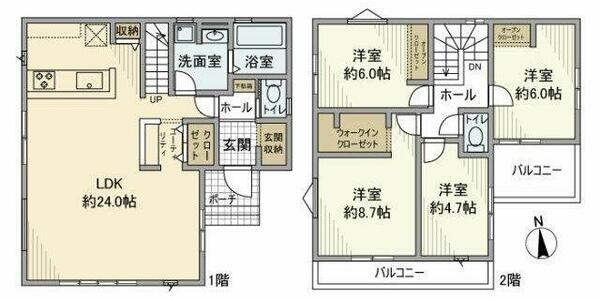 detached 埼玉県三郷市早稲田４丁目
地図を見る