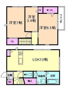 間取り：228059087887