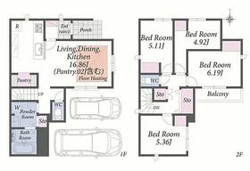 愛知県北名古屋市鹿田北蒲屋敷