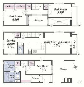 埼玉県戸田市喜沢１丁目