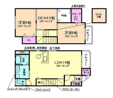 間取り：227103763688