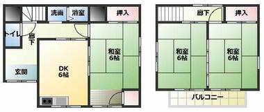 間取り：223039488429