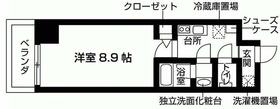 新百合グリーンビル 612 ｜ 神奈川県川崎市麻生区万福寺１丁目（賃貸マンション1K・6階・25.95㎡） その2