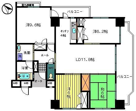 サントピア牧志駅前_間取り_0