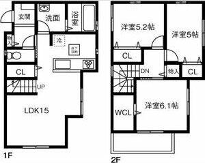 間取り：223041390722