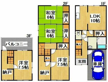 間取り：227104454625