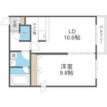 ピュアステージ円山 403 ｜ 北海道札幌市中央区南三条西２５丁目（賃貸マンション1LDK・4階・49.37㎡） その2